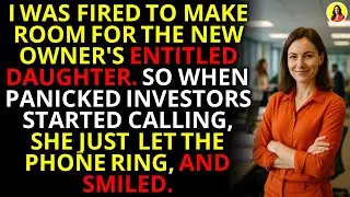 Fired for the Owner's Daughter? I Let Investors' Calls Ring During Collapse | #CorporateRevenge