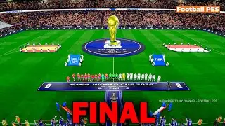 SPAIN VS INDONESIA - FINAL FIFA WORLD CUP 2026 | Live Streaming | PES Gameplay
