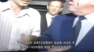H&aacute; d&eacute;cadas atr&aacute;s Francisco Lou&ccedil;&atilde; confrontou Le Pen, cara na cara!