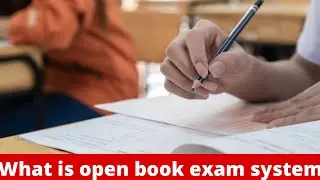 What is open book exam system