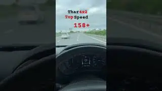 Thar 4x2 top speed #thar #topspeed #shorts #viralshorts #viralvideo #ytshorts #news #car #viral #yt