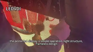 poster led display standing screen smart management and control #posterleddisplay #standupcomedy