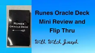 Rune Oracle Deck Flip Thru and Mini Review