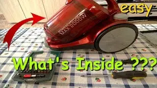 What's inside my vacuum cleaner o.O ? Or how to disassemble  Dirt Devil (Royal) easy and fast .