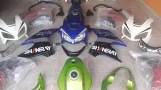 Pe&ccedil;as acess&oacute;rios carenagens Shineray Racing 200 voc&ecirc; encontra no OLX