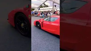 INSANE $5M FERRARI ENZO DRIVING AT SALON PRIVE CONCOURS! #shorts #trending #viral #supercar #car #yt