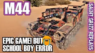Геймплей WoT M44 &diams; 7 Фрагменты 3.5k Dmg &diams; SPG Arty Review