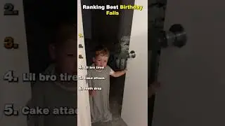 Ranking Best Birthday Fails