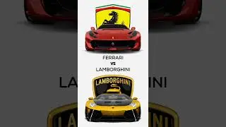 Ferrari or Lamborghini | Your Pick ?? Italian Super Car Brands #shorts