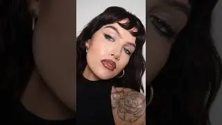 grunge glam 🩶 #makeup #grungemakeup