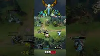 200 IQ or Pure Luck? #dota2 #shorts #natureprophet