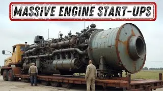 30 Rare Old Engines Starting Up – History’s Raw Power Roars Alive! #15