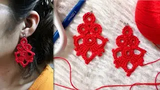Dangle Crochet Fashion earrings