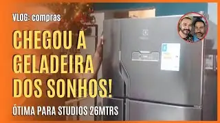 VLOG: GELADEIRA NOVA e MICROONDAS! Unboxing Electrolux TF39S e MT30S Pós Reforma da Cozinha