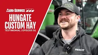 Fendt Tractor Testimonial | Hungate Custom Hay | Episode 01