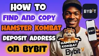 Как найти и скопировать свой адрес для пополнения счета в Hamster Kombat на Bybit | Адрес для пополнения счета HMSTR на Bybit