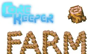 A Simple Automatic Wood/Plank  Farm (Core Keeper)