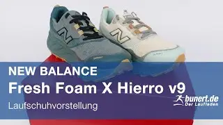 Mit viel Komfort durchs Gelände: New Balance Fresh Foam X Hierro v9 | bunert.de