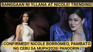 KUMPIRMADO! NICOLE BORROMEO, PAMBATO NG CEBU PROVINCE SA MUPH2026! #nicole #yllana #ahtisa