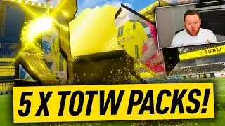 5 X GUARANTEED INFORM IN A PACK! TOTW PACKS! FIFA 17 ULTIMATE TEAM!