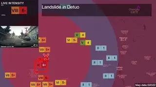 M 6.6 Luding, China Earthquake (5/9/2022)