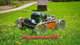 Alpmower50 - der Hang- und Böschungsmäher mit Akkumotor
