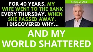 My wife went to the bank every Thursday for 40 years. When she died, I found out why - I was frozen.