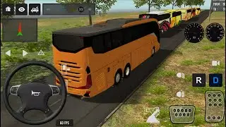 Bus Simulator Indonesia Euro Coach bus driving - Indonesia Bus simulator 2024 - Android gameplay