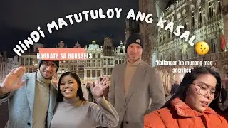 Hindi matutuloy ang kasal, date night sa Brussels, 2nd anniversary namin 🫶🏻 | Pinay-Belgian Couple