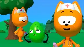 Котенок Котэ - Kote Kitty 🍦 Learn colors with Balloons and Surprise Eggs | बच्चों के लिए कार्टून