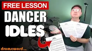 ★ Dancer (Idles) ★ Free Drum Lesson | How To Play SONG (Jon Beavis)