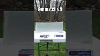9mm vs 357 Gel Test CCI Shot