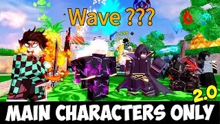 New Main Character Units Only 2.0 vs Infinite Mode (INSANELY OP!) | ASTD Challenge