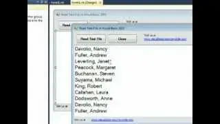 How to Read Text File in Visual Basic 2010