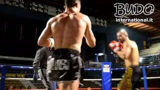 Simone Piazzolla VS Deozu Eugenio   2r   Fight Warriors 2 BG feb 2013