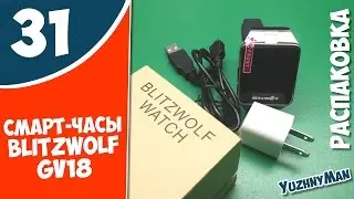 Смарт-часы Blitzwolf GV18 Pro [Распаковка]. Посылка из Китая №31