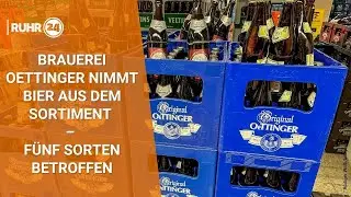 Brauerei Oettinger nimmt Bier aus dem Sortiment &ndash; f&uuml;nf Sorten betroffen