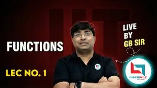 Functions Lec 1 | GB Sir | Class 12 Maths | Zero to Advanced