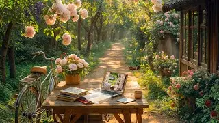 Table in the Rose Garden &bull; Elegant Piano Music &bull; Tablescape Ideas Inspiration &bull; Quintessential Home🌹