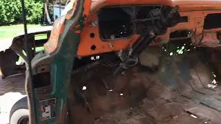 1956 GMC Removing the Big Back Window