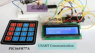 PIC to PIC data communication and Mikro C