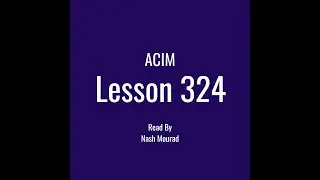 324 - I merely follow, for I would not lead.