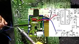 Cara pemasangan gacun pada tv CRT tabung