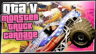 GTA 5 Online - Monster Truck Carnage (GTA Custom Games)