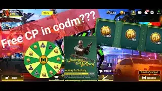 How to get free CP in codm (Journey to Victory Event)