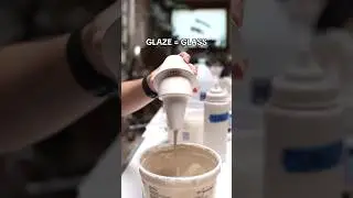 Does Glaze turn into Glass?! #handmadeceramics #diy #ceramicpottery #glaze