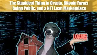 The Stupidest Thing in Crypto, Bitcoin Farms Going Public, and NFT Loan Marketplaces | Crypto Daily