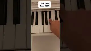 Piyano kolay notalar