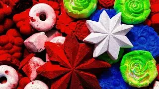 Deep dark vibrant colors Buttery Gymchalk crush oddly satisfying|dye AsMr|