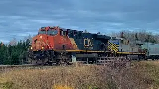 CN 2299 East Leading CN G834 - Edson, AB